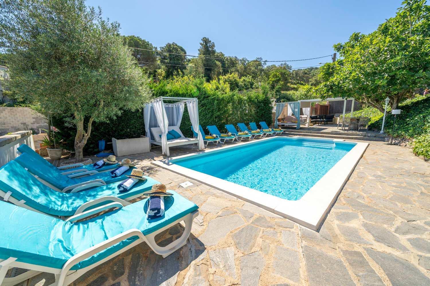 Villa Mont Brisa Massanet De La Selva Exteriör bild