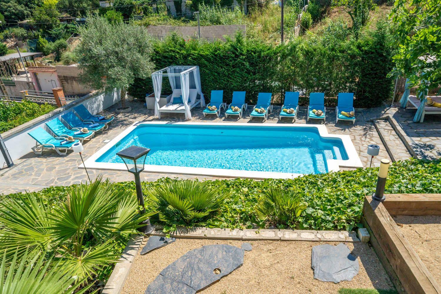 Villa Mont Brisa Massanet De La Selva Exteriör bild
