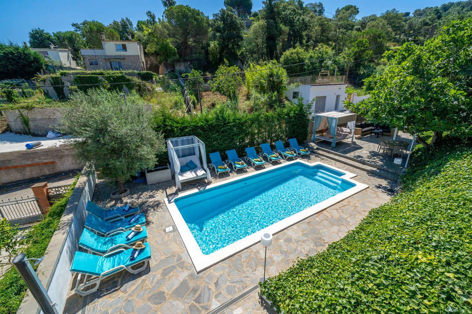 Villa Mont Brisa Massanet De La Selva Exteriör bild