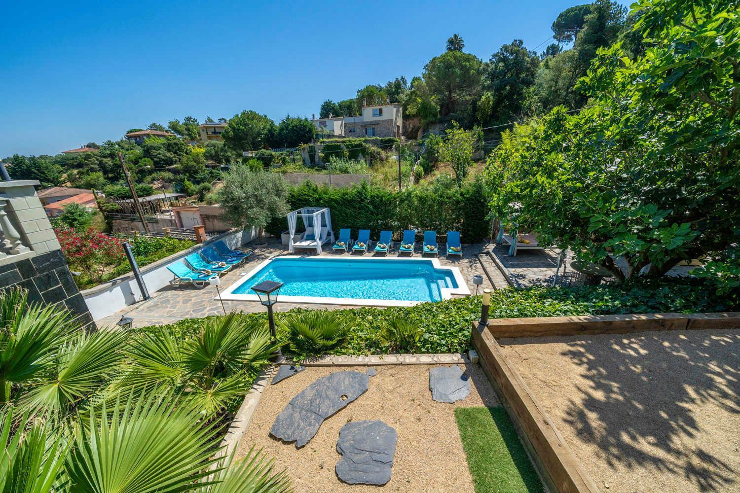 Villa Mont Brisa Massanet De La Selva Exteriör bild