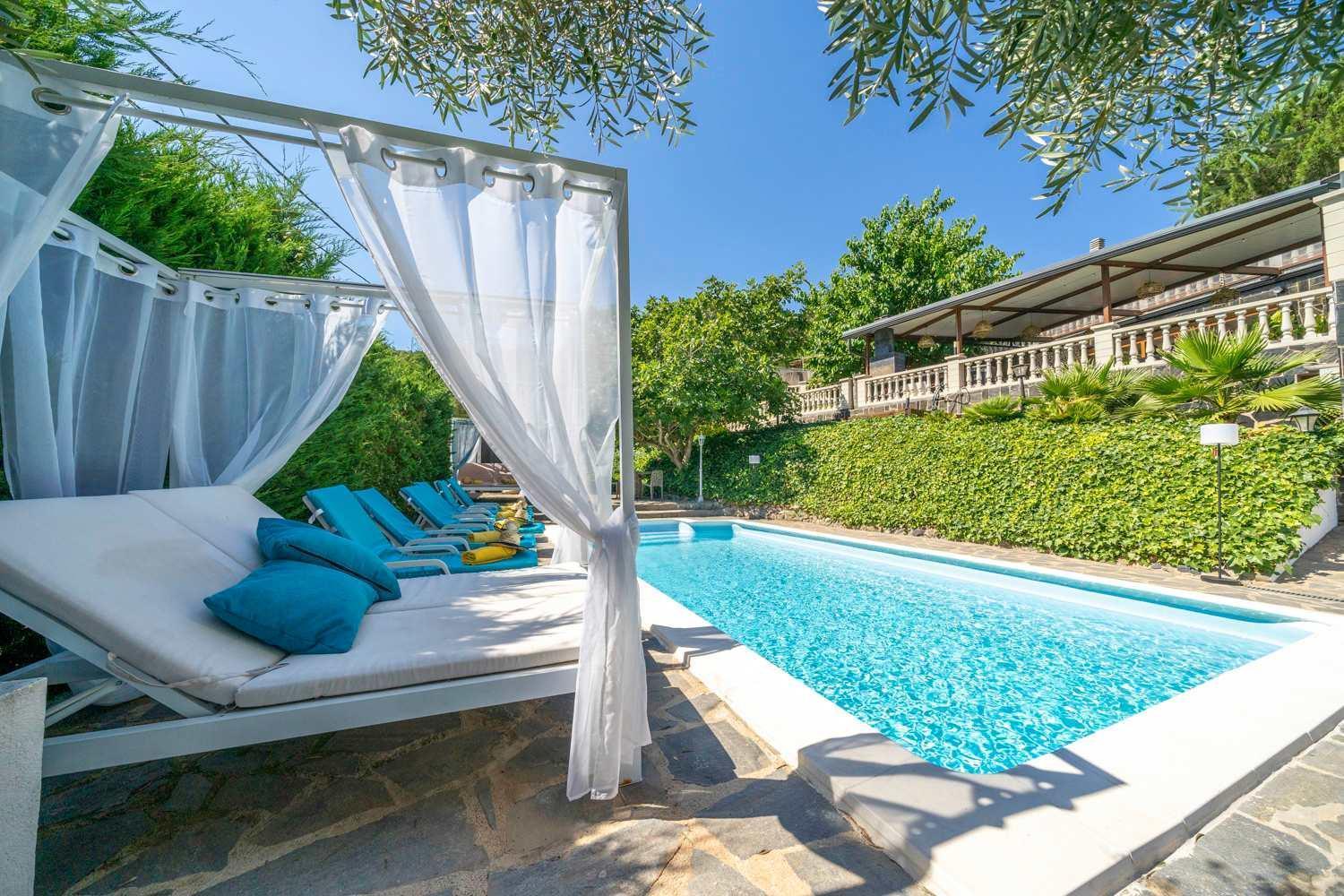 Villa Mont Brisa Massanet De La Selva Exteriör bild